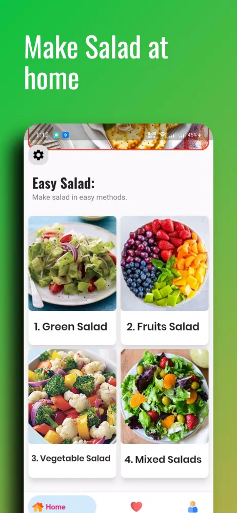 Easy Salad Recipes Cookbook Screenshots