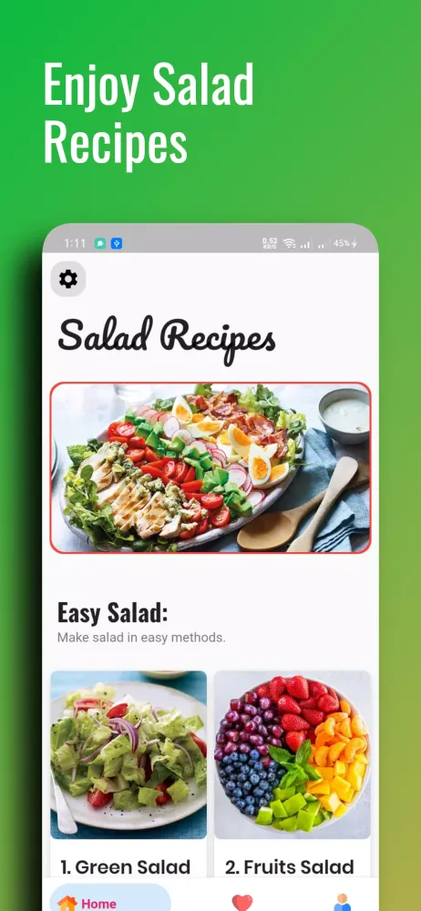 Easy Salad Recipes Cookbook Screenshots