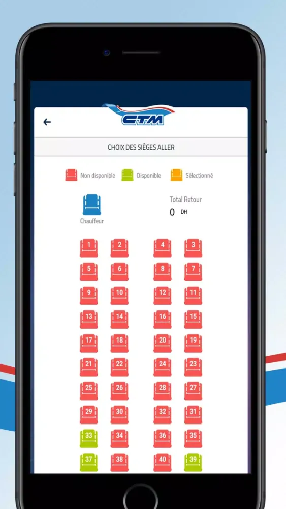 Captures d'écran de CTM