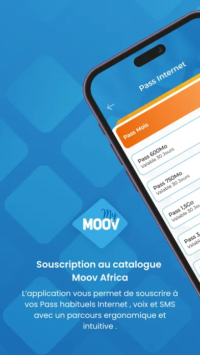 Capturas de tela do MyMoov Gabon