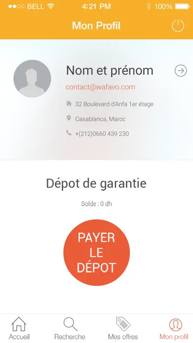 Captures d'écran de Wafa LLD