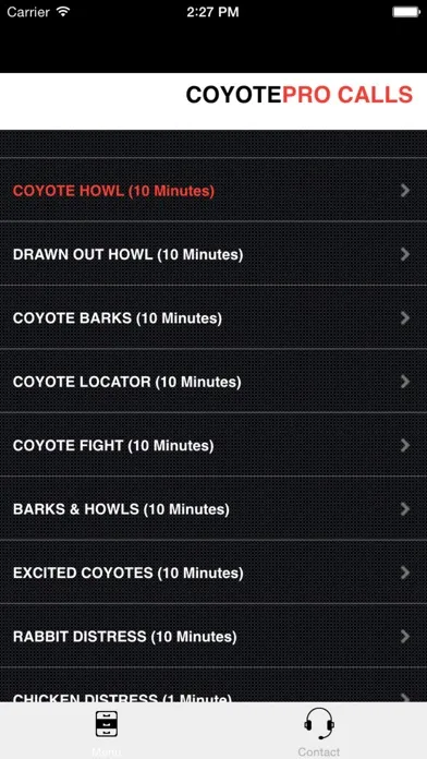 REAL Coyote Hunting Calls - Coyote Calls and Coyote Sounds for Hunting (ad free) BLUETOOTH COMPATIBLE Screenshots