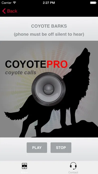 REAL Coyote Hunting Calls - Coyote Calls and Coyote Sounds for Hunting (ad free) BLUETOOTH COMPATIBLE Screenshots