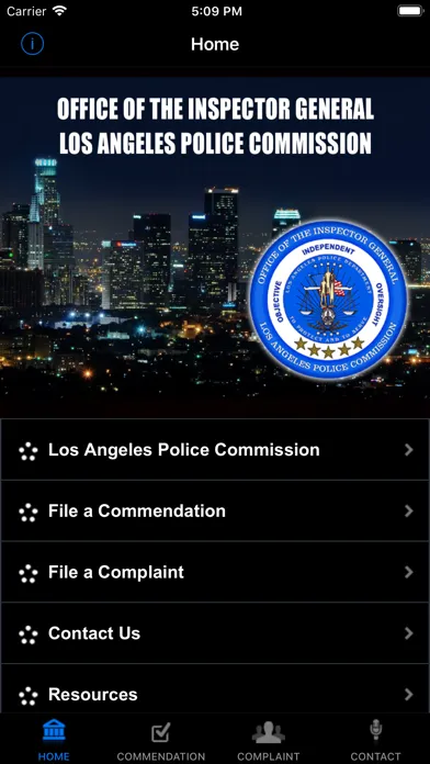 OIG City of Los Angeles سکرین شاٹس