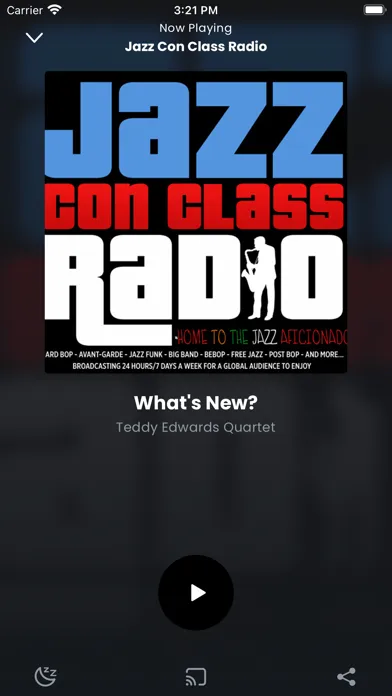 Tangkapan skrin Jazz Con Class Radio