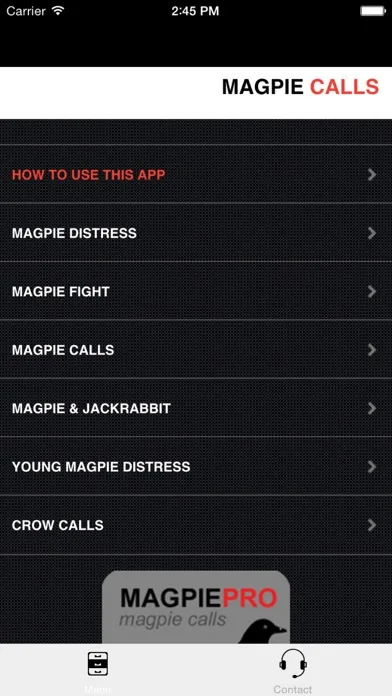 Capturas de tela do REAL Magpie Hunting Calls - REAL Magpie CALLS & Magpie Sounds!