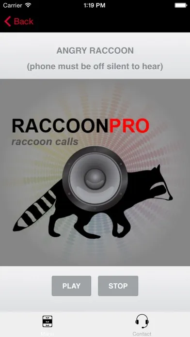 REAL Raccoon Calls and Raccoon Sounds for Raccoon Hunting Screenshots