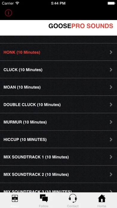 ภาพหน้าจอของ Goose Hunting Calls-Goose Sounds-Goose Call App