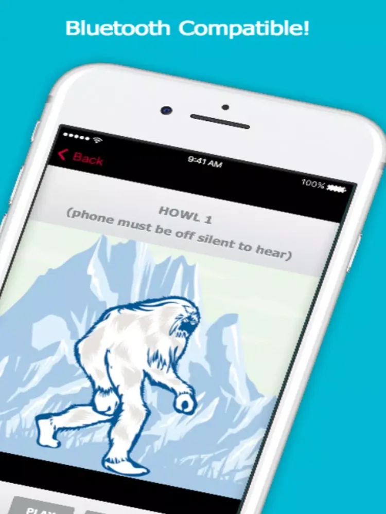 Captures d'écran de Abominable Snowman Sounds iPad 