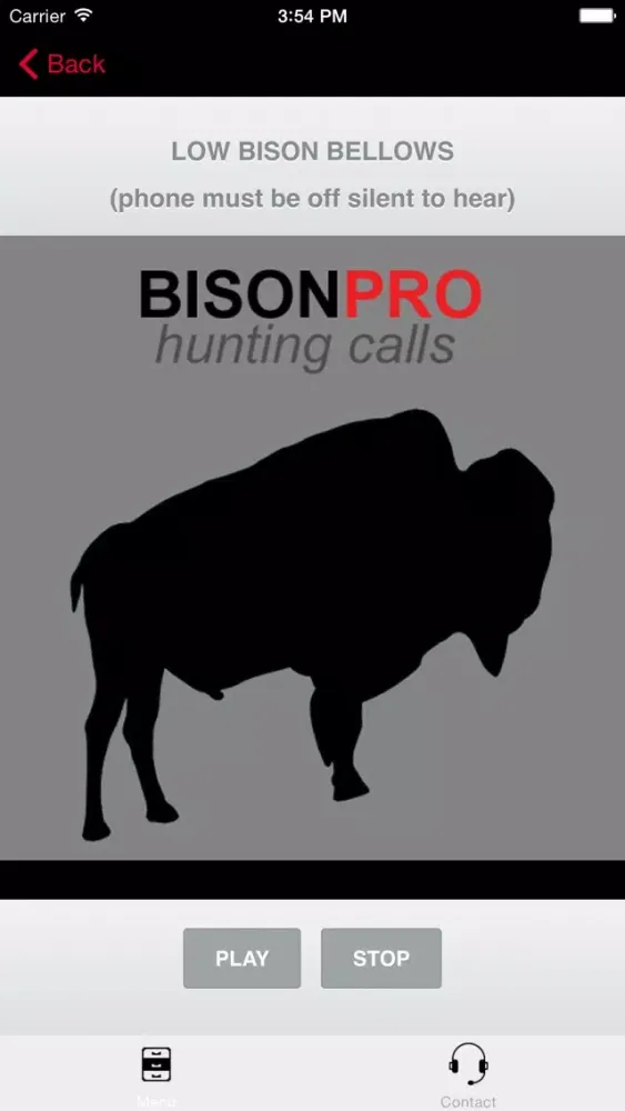 Bison Big Game Hunting Calls Screenshots