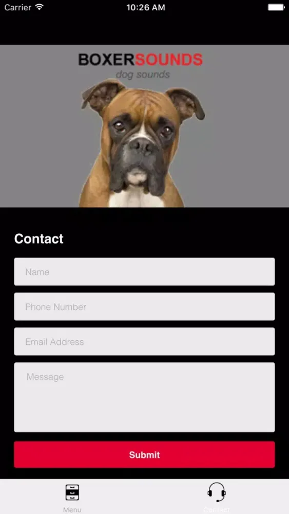 Capturas de pantalla de Boxer Dog Sounds & Barking