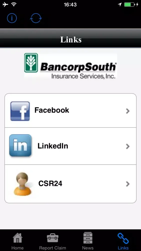 Screenshot di BancorpSouth Insurance Services
