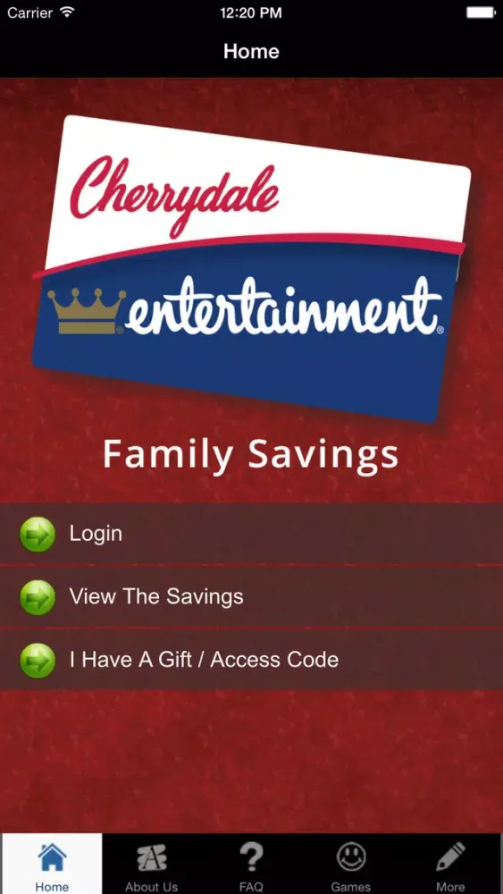 Cherrydale Family Savings Screenshots
