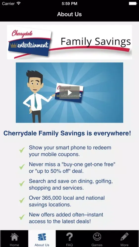 Cherrydale Family Savings Screenshots