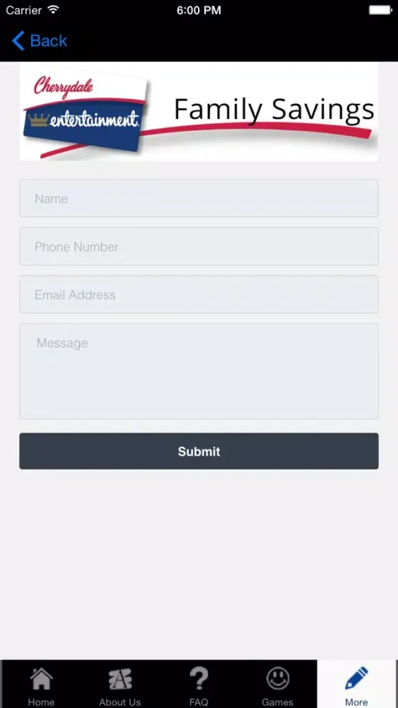 Cherrydale Family Savings Screenshots