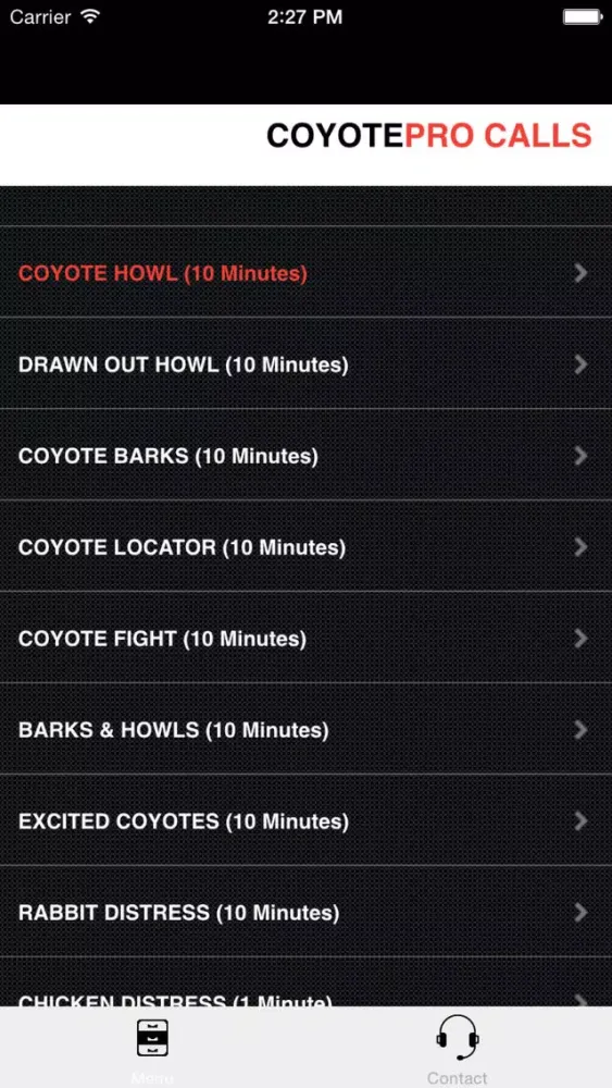 REAL Coyote Hunting Calls - Coyote Calls & Coyote Sounds for Hunting (ad free) BLUETOOTH COMPATIBLE スクリーンショット
