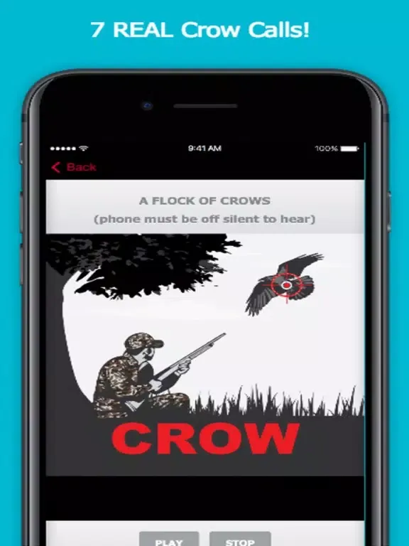 Zrzuty ekranu Animal Calls for Hunting Crows iPad 
