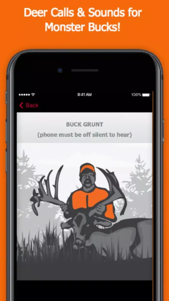 Deer Calls & Sounds for Monster Whitetail Hunting سکرین شاٹس
