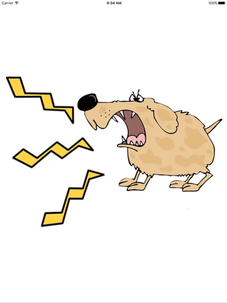 Dog Barking App iPad  स्क्रीनशॉट