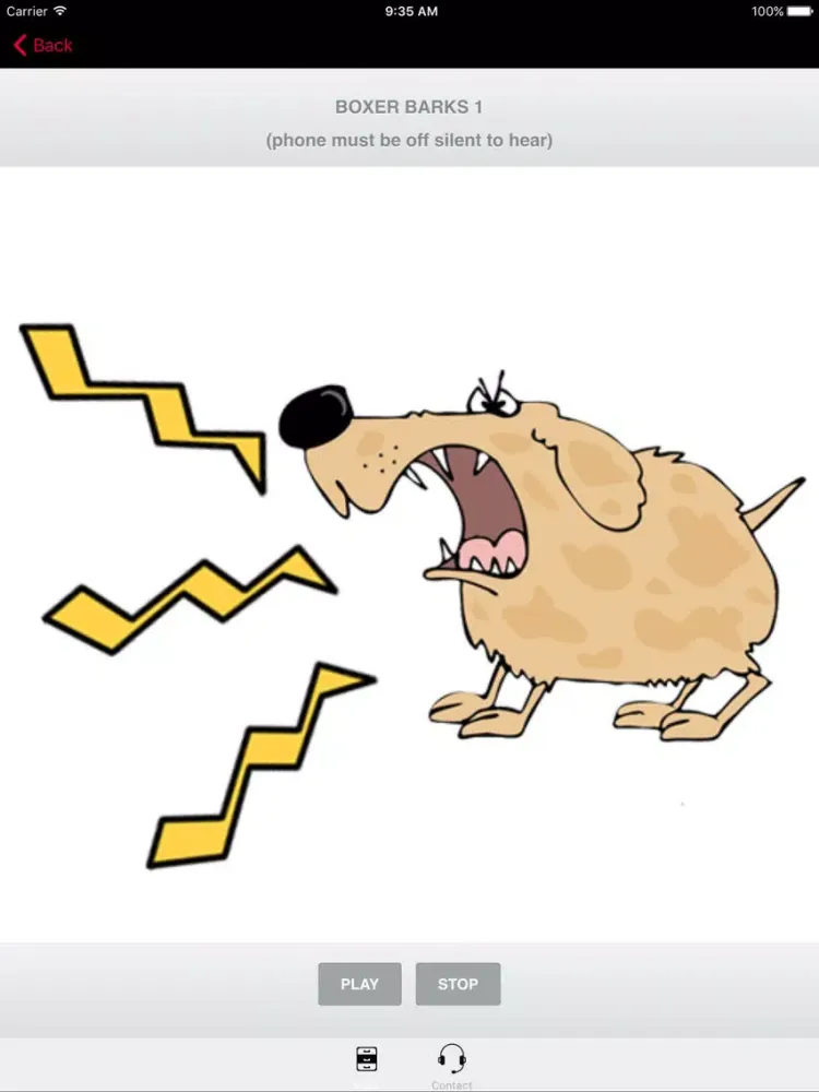 Dog Barking App iPad  स्क्रीनशॉट