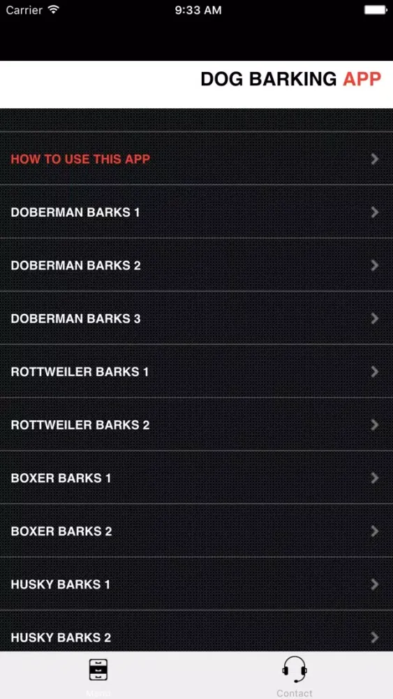 Dog Barking App स्क्रीनशॉट