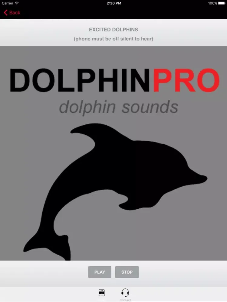 Dolphin Sounds & Whales iPad 应用截图