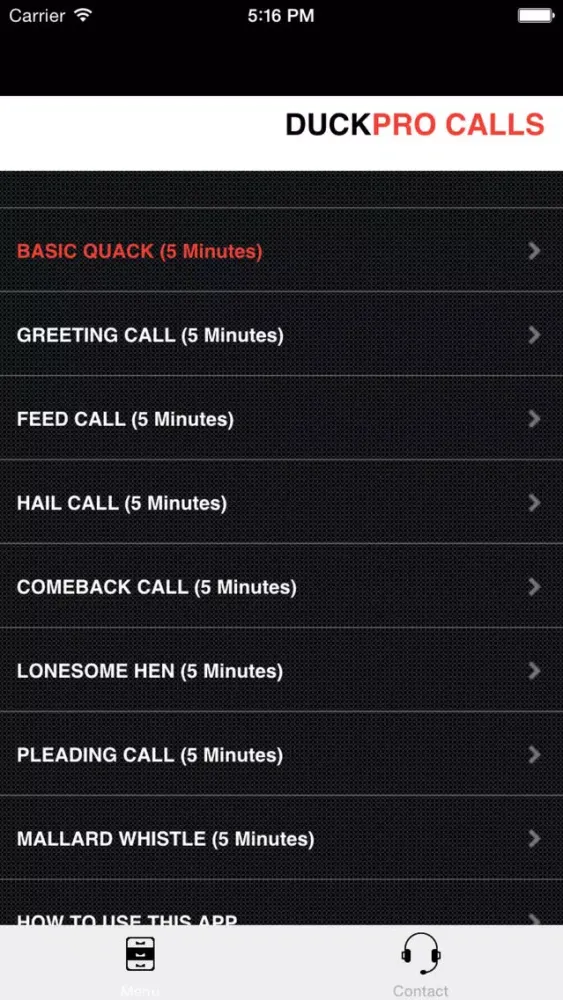 Capturas de pantalla de Duck Calls and Duck Sounds for Duck Hunting - BLUETOOTH COMPATIBLE