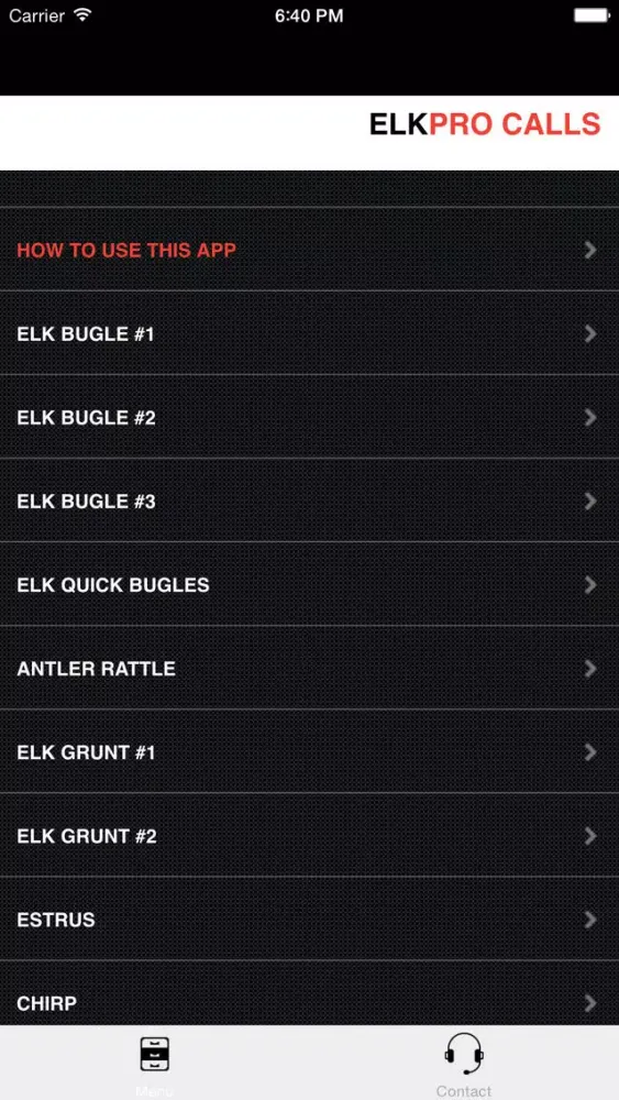 Tangkapan skrin Elk Calls & Elk Bugle for Elk Hunting