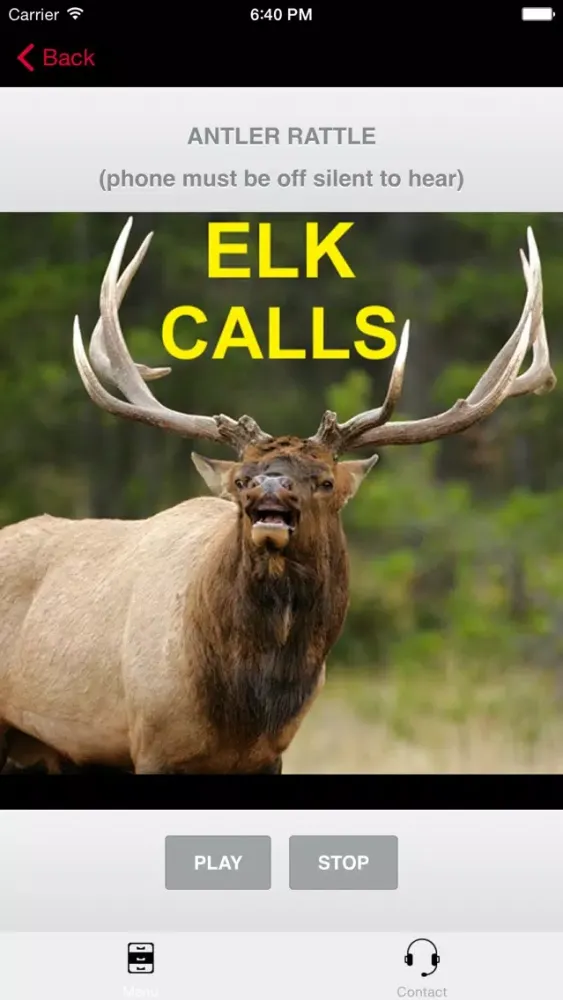 Tangkapan skrin Elk Calls & Elk Bugle for Elk Hunting