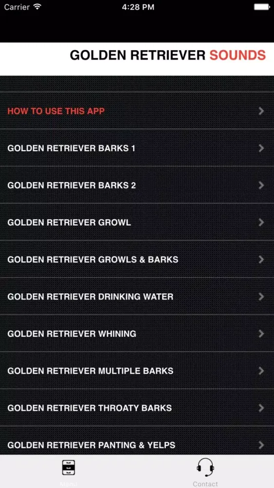 Golden Retriever Sounds for Dogs Screenshots