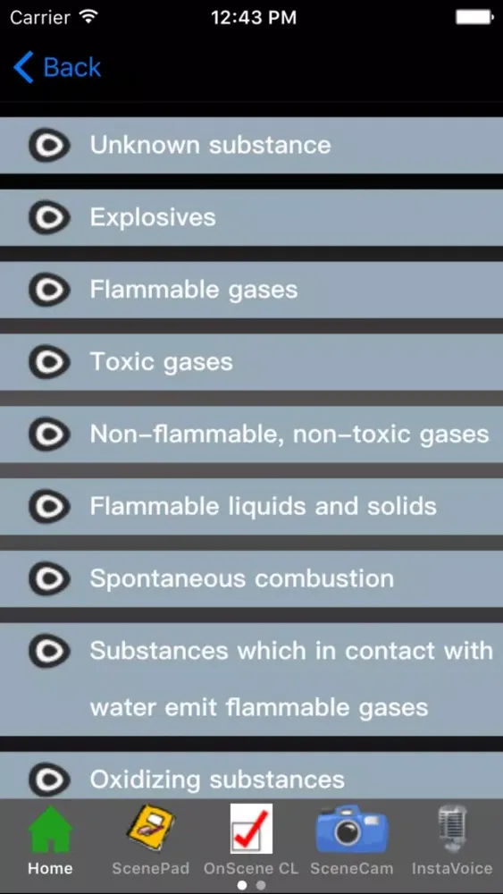 Ảnh chụp màn hình của CBRNE- Hazardous materials