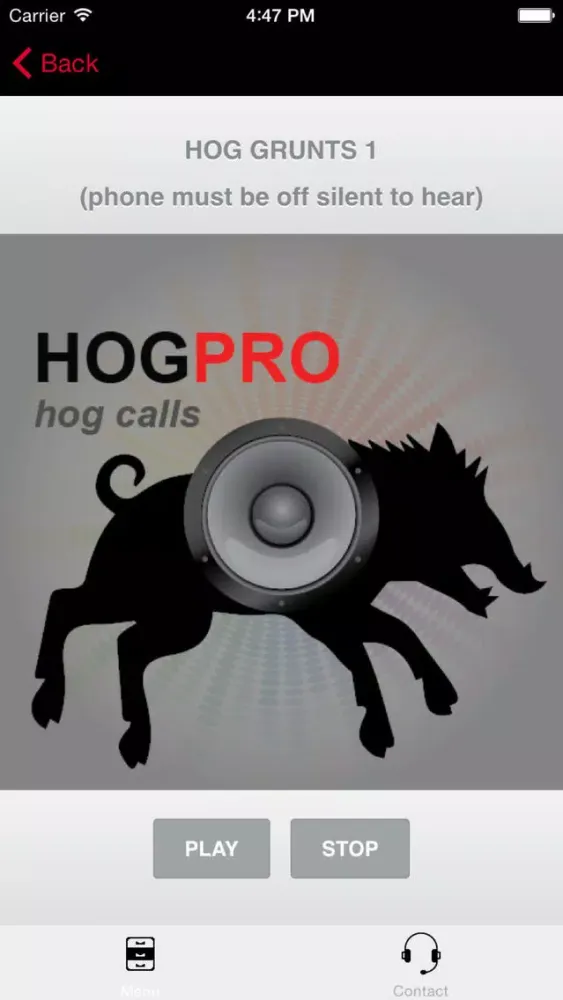 REAL Hog Calls - Hog Hunting Calls + Boar Calls BLUETOOTH COMPATIBLE Screenshots