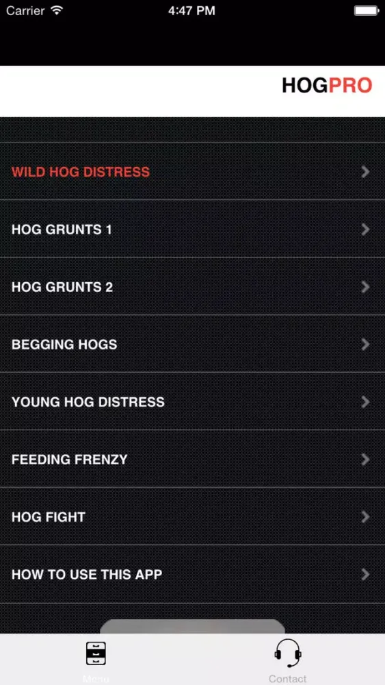 REAL Hog Calls - Hog Hunting Calls + Boar Calls BLUETOOTH COMPATIBLE Screenshots
