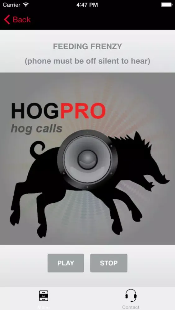 REAL Hog Calls - Hog Hunting Calls + Boar Calls BLUETOOTH COMPATIBLE Screenshots