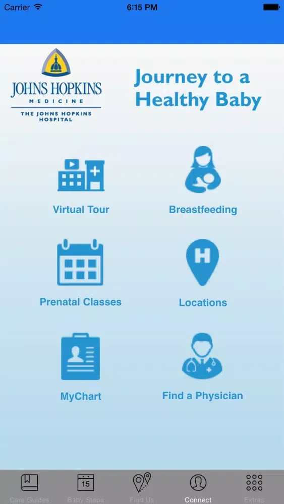 Johns Hopkins Hospital Baby سکرین شاٹس