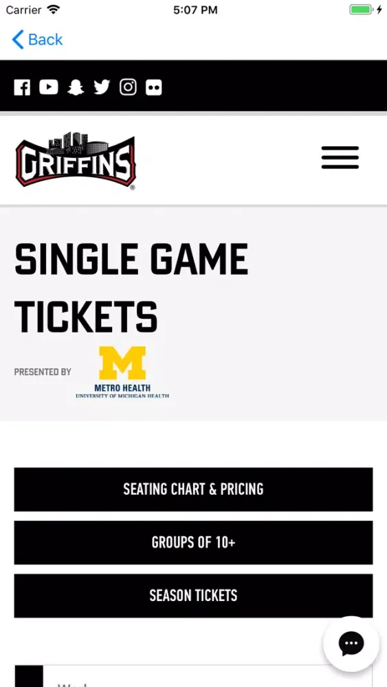 Скриншоты Michigan Sports Radio