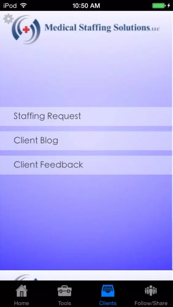 MSS Staffing. Screenshots