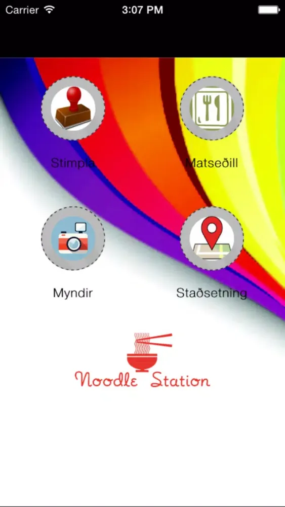 Tangkapan skrin Noodle Station stimpill