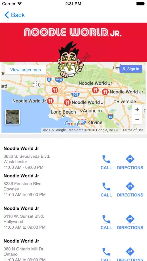 Noodle World Junior स्क्रीनशॉट