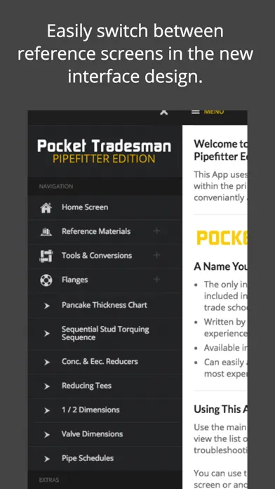 Zrzuty ekranu PocketTradesman Pipefitter