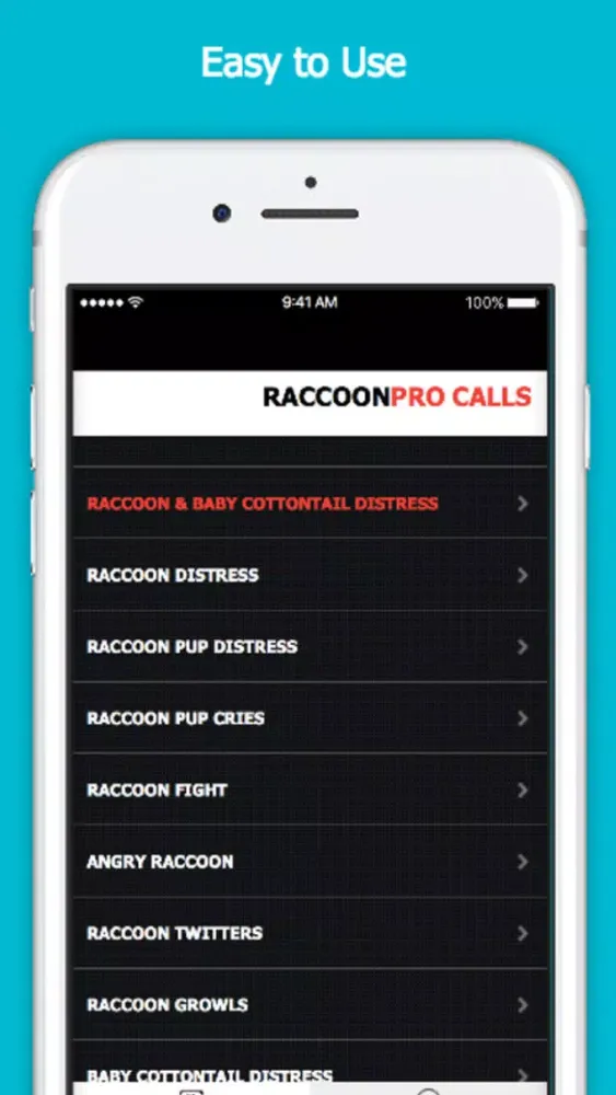 Raccoon Sounds for Predator Hunting应用截图