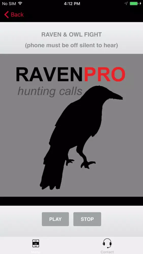 REAL Raven Hunting Calls - 7 REAL Raven CALLS & Raven Sounds! - Raven e-Caller - Ad Free - BLUETOOTH COMPATIBLE Screenshots