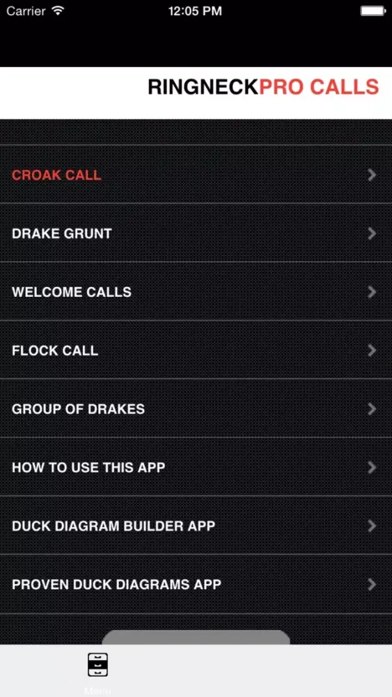 Ringneck Duck Calls - RingneckPro - Duck Calls Ekran Görüntüleri