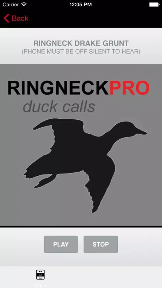 Ringneck Duck Calls - RingneckPro - Duck Calls Ekran Görüntüleri