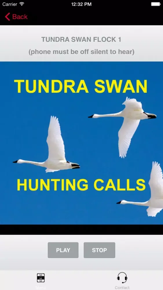 Скриншоты Tundra Swan Hunting Calls - BLUETOOTH COMPATIBLE