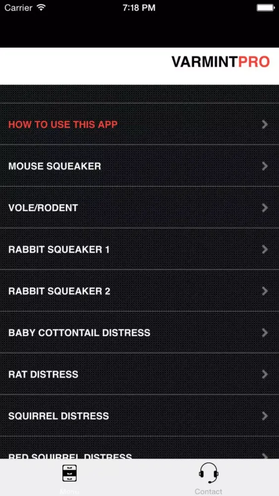Capturas de pantalla de Varmint Calls for Predator Hunting Bluetooth Ad Free