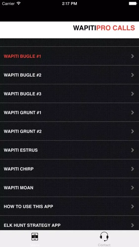 REAL Wapiti Calls for Hunting - BLUETOOTH COMPATIBLE Screenshots