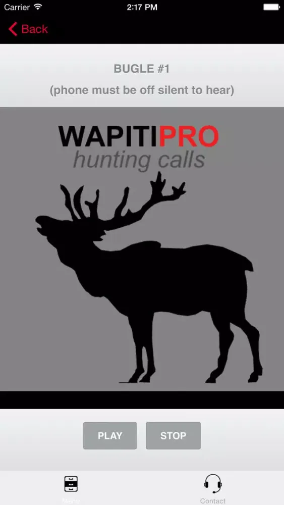 REAL Wapiti Calls for Hunting - BLUETOOTH COMPATIBLE Screenshots