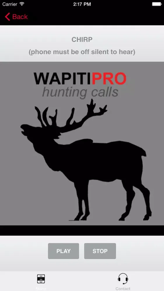REAL Wapiti Calls for Hunting - BLUETOOTH COMPATIBLE Screenshots