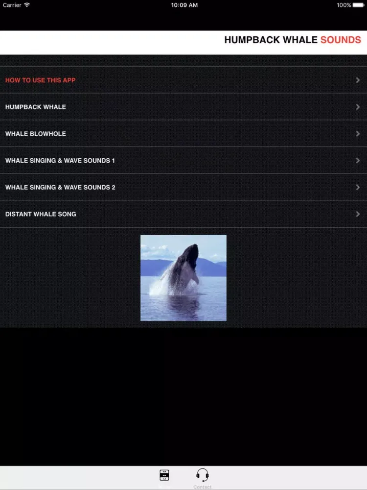 Скриншоты Humpback Whale Sounds! iPad 